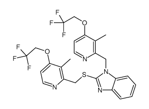 N-[3-甲基-4-(2,2,2-三氟乙氧基)-2-吡啶基]甲基兰索拉唑硫醚