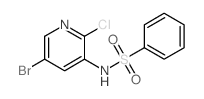 N-(5-溴-2-氯吡啶-3-基)苯磺酰胺