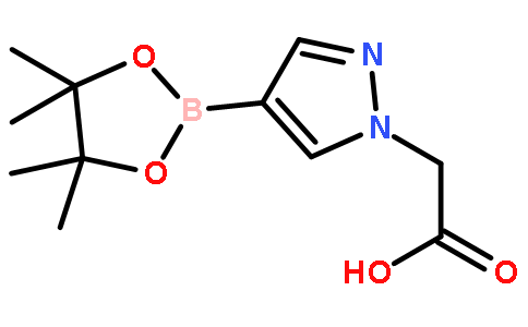 4-(4,4,5,5-四甲基-1,3,2-二噁硼烷-2-基)-1H-吡唑-1-乙酸