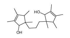 5-[3-(2-hydroxy-1,3,4,5-tetramethylcyclopent-3-en-1-yl)propyl]-2,3,4,5-tetramethylcyclopent-2-en-1-ol