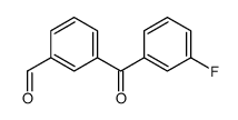 3-(3-fluorobenzoyl)benzaldehyde