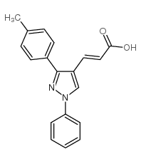 3-(1-苯基-3-对甲苯-1H-吡唑-4-基)-丙烯酸