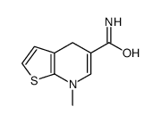 7-methyl-4H-thieno[2,3-b]pyridine-5-carboxamide