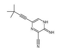 3-amino-6-(3,3-dimethylbut-1-ynyl)pyrazine-2-carbonitrile