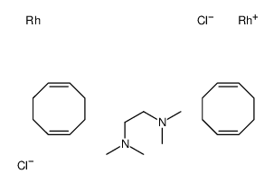 (1Z,5Z)-cycloocta-1,5-diene,dichlororhodium(1-),rhodium,N,N,N',N'-tetramethylethane-1,2-diamine