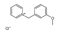 1-[(3-methoxyphenyl)methyl]pyridin-1-ium,chloride
