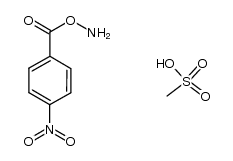 O-(4-nitrobenzoyl)hydroxylamine methanesulfonic acid salt