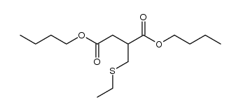 dibutyl 2-((ethylthio)methyl)succinate