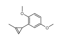 3-(2,5-dimethoxyphenyl)-1-methylcyclopropene