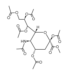 2,4,7,8,9-O-五乙酰基-N-乙酰神经氨酸甲酯