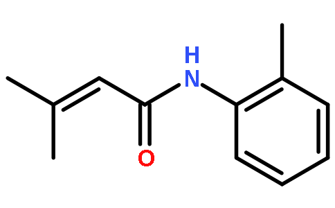 3-methyl-N-(2-methylphenyl)but-2-enamide