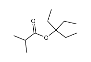isobutyric acid-(1,1-diethyl-propyl ester)