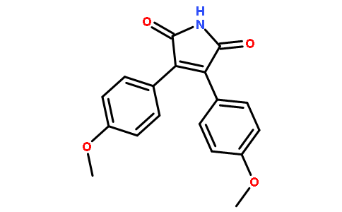 3,4-bis(4-methoxyphenyl)pyrrole-2,5-dione
