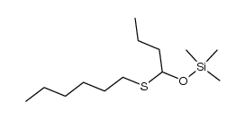 (1-(hexylthio)butoxy)trimethylsilane