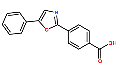 4-(5-phenyl-1,3-oxazol-2-yl)benzoic acid