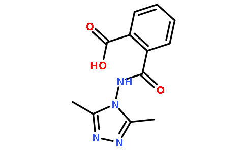 2-[(3,5-dimethyl-1,2,4-triazol-4-yl)carbamoyl]benzoic acid