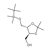 [(4S,5S)-5-({[(tert-butyl)(dimethyl)silyl]oxy}methyl)-2,2-dimethyl-1,3-dioxolan-4-yl]methanol
