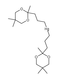 bis(4-oxopentyl 2',2'-dimethylpropylene ketal)mercury