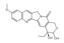 (4S)-4-ethyl-3,4-dihydroxy-9-methoxy-3,4-dihydro-1H-pyrano[3',4':6,7]indolizino[1,2-b]quinolin-14(12H)-one