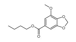 n-butyl 3-methoxy-4,5-methylenedioxybenzoate