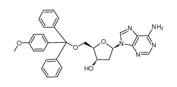 9-<5-O-(monomethoxytrityl)-2-deoxy-β-D-threo-pentofuranosyladenine