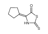 2-thioxo-4-cyclopentylidene-5-thiazolidinone