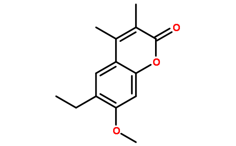 6-ethyl-7-methoxy-3,4-dimethylchromen-2-one