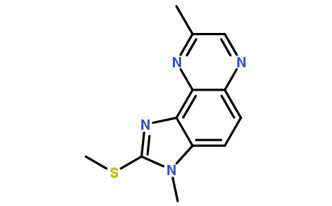 3,8-dimethyl-2-methylsulfanylimidazo[4,5-f]quinoxaline