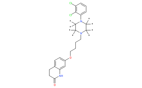 阿立哌唑氘代物(丁基)-D8
