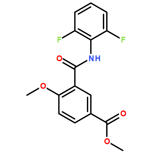 3-(2,6-二氟苯基氨基甲酰)-4-甲氧基苯甲酸甲酯