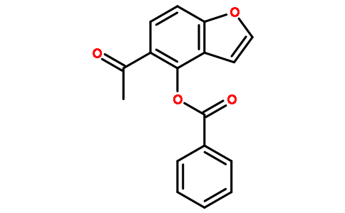 (5-acetyl-1-benzofuran-4-yl) benzoate