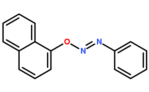 naphthalen-1-yloxy(phenyl)diazene