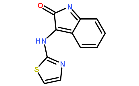 3-(1,3-thiazol-2-ylamino)indol-2-one
