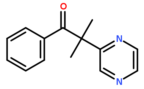 2-methyl-1-phenyl-2-pyrazin-2-ylpropan-1-one