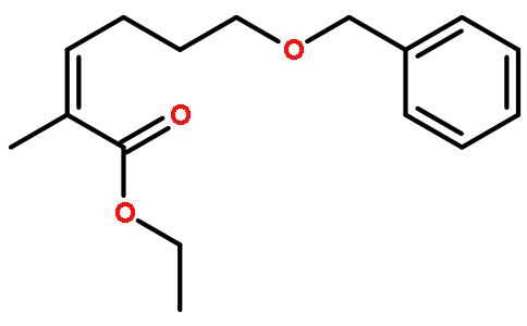 2-己烯酸,  2-甲基-6-(苯基甲氧基)-,  乙基酯, (2E)-