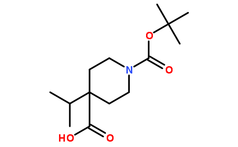 N-Boc-4-异丙基-4-哌啶甲酸