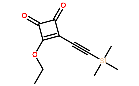 3-ethoxy-4-(2-trimethylsilylethynyl)cyclobut-3-ene-1,2-dione