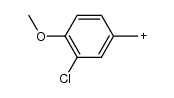(3-chloro-4-methoxyphenyl)methylium
