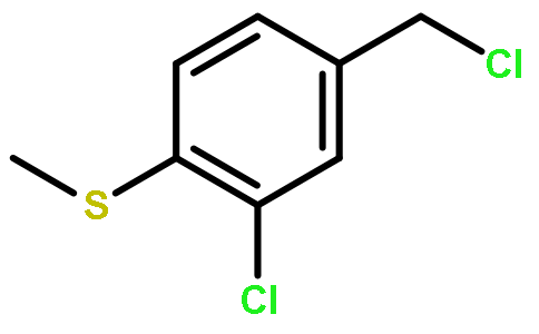 2-氯-4-(氯甲基)-1-(甲硫基)苯