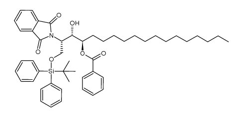 (2S,3S,4R)-1-(tert-butyldiphenylsilyloxy)-2-phthalimido-3-hydroxy-octadecan-4-yl benzoate