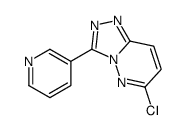 6-chloro-3-pyridin-3-yl-[1,2,4]triazolo[4,3-b]pyridazine