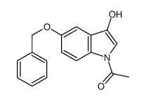 1-(3-hydroxy-5-phenylmethoxyindol-1-yl)ethanone