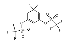 5,5-dimethyl-1,3-bis(trifluoromethylsulfonyloxy)cyclohexa-1,3-diene
