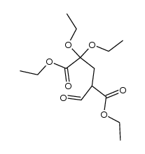 γ-Formyl-α-ketoglutarsaeure-diaethylester-diaethylketal
