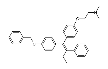 (E)-1-[4-(benzyloxy)phenyl]-1-[4-(2-dimethylaminoethoxy)phenyl]-2-phenylbut-1-ene