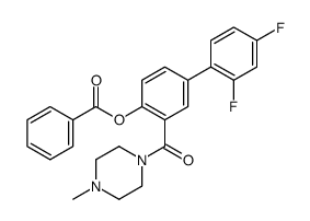 2,4-二氟-3-(4-甲基哌嗪-1-羰基)联苯-4-苯甲酸