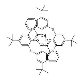 25,27-bis(benzoylmethoxy)-5,11,17,23-tetra-tert-butyl-26,28-dihydroxy-2,8,14,20-tetrathiacalix[4]arene