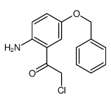 1-(2-amino-5-phenylmethoxyphenyl)-2-chloroethanone