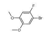 1-bromo-2-fluoro-4,5-dimethoxybenzene