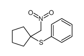 [1-(nitromethyl)cyclopentyl]sulfanylbenzene